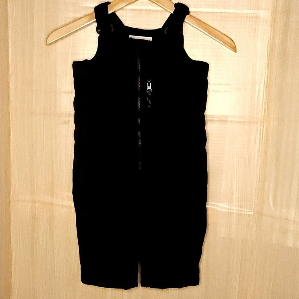 Old Navy Toddler Black Snow Bibs 18-24 Months